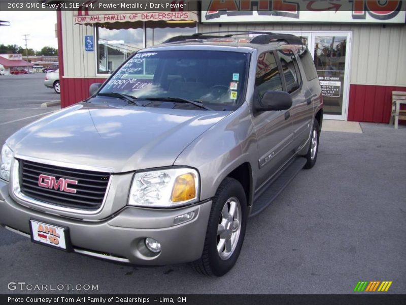 Pewter Metallic / Dark Pewter 2003 GMC Envoy XL SLE 4x4