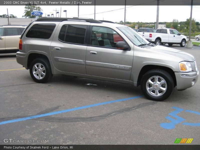 Pewter Metallic / Dark Pewter 2003 GMC Envoy XL SLT 4x4