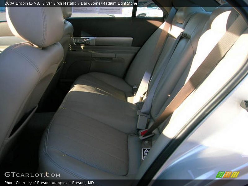 Silver Birch Metallic / Dark Stone/Medium Light Stone 2004 Lincoln LS V8