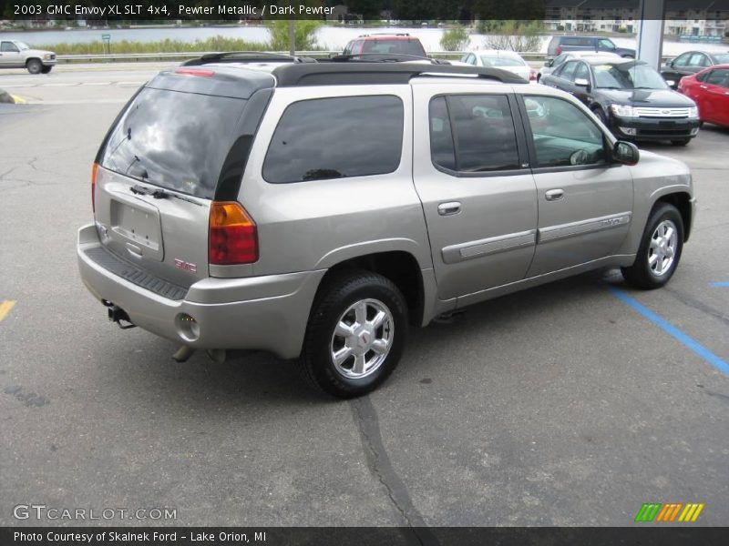Pewter Metallic / Dark Pewter 2003 GMC Envoy XL SLT 4x4