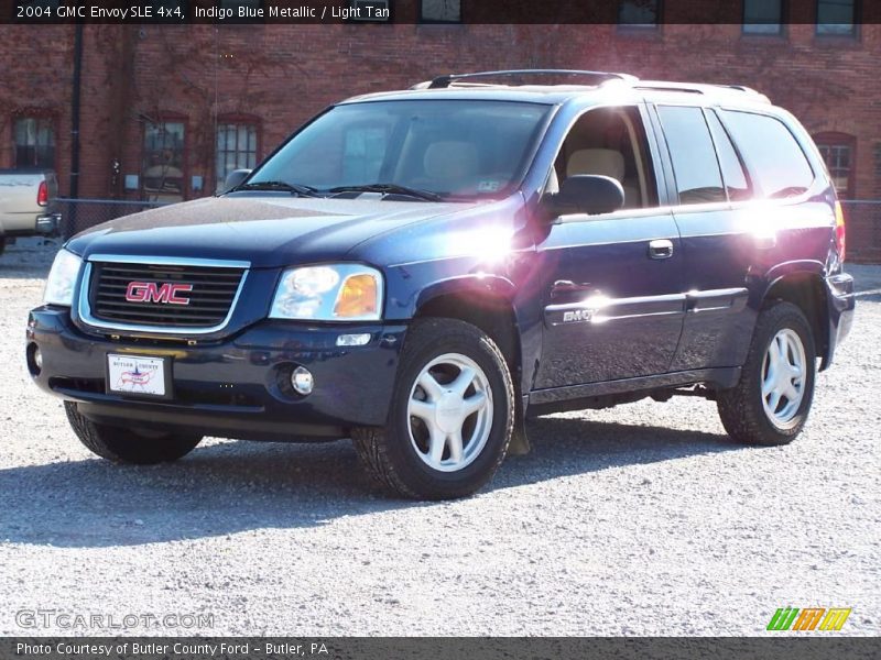 Indigo Blue Metallic / Light Tan 2004 GMC Envoy SLE 4x4