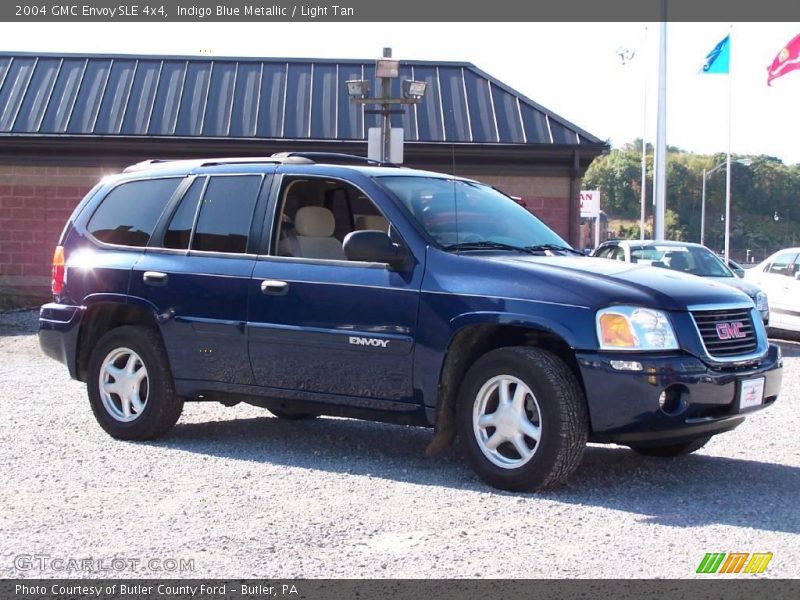 Indigo Blue Metallic / Light Tan 2004 GMC Envoy SLE 4x4