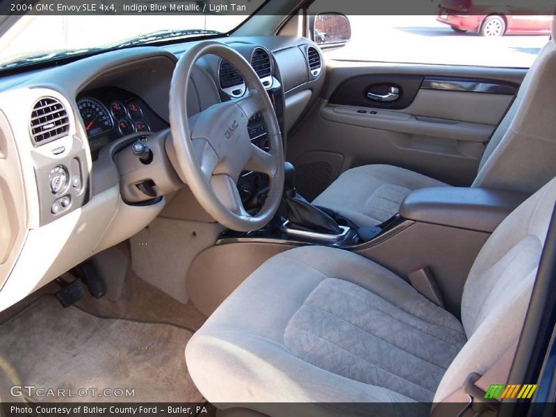 Indigo Blue Metallic / Light Tan 2004 GMC Envoy SLE 4x4