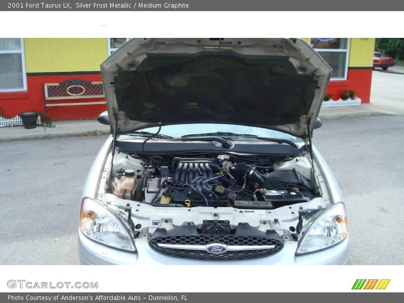Silver Frost Metallic / Medium Graphite 2001 Ford Taurus LX
