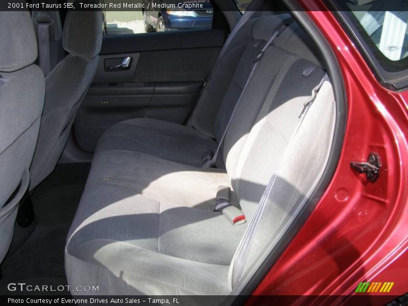Toreador Red Metallic / Medium Graphite 2001 Ford Taurus SES