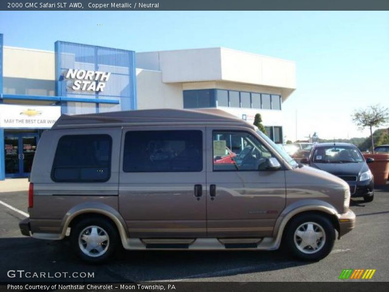 Copper Metallic / Neutral 2000 GMC Safari SLT AWD