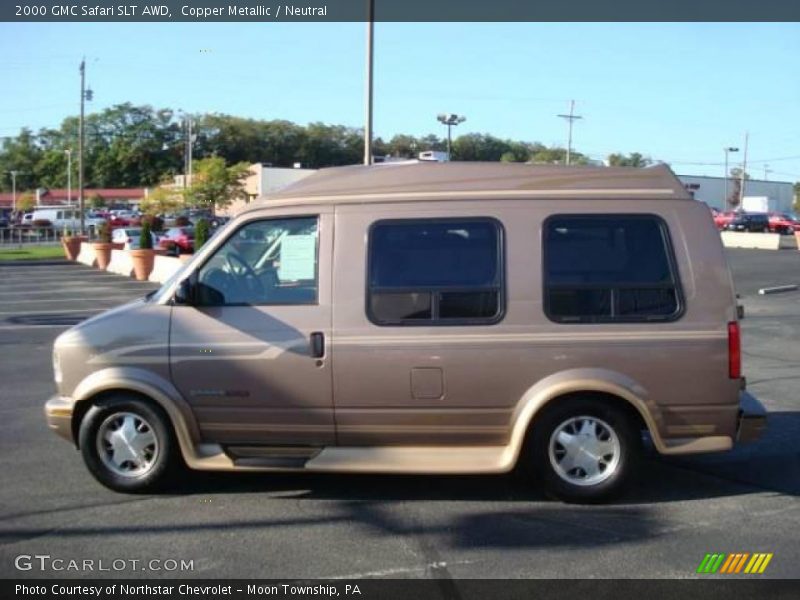 Copper Metallic / Neutral 2000 GMC Safari SLT AWD