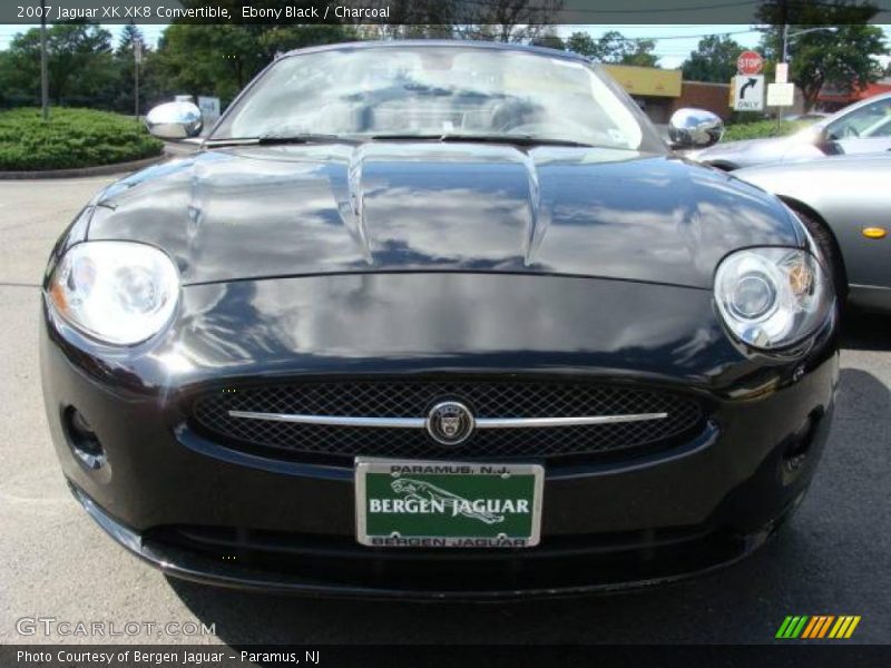 Ebony Black / Charcoal 2007 Jaguar XK XK8 Convertible