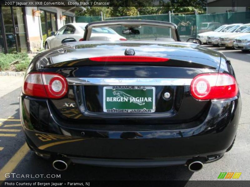 Ebony Black / Charcoal 2007 Jaguar XK XK8 Convertible
