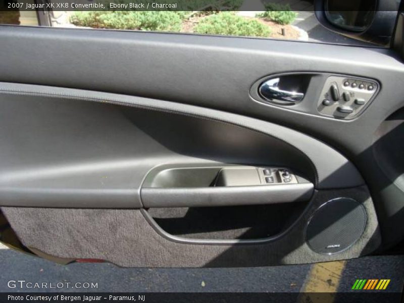 Ebony Black / Charcoal 2007 Jaguar XK XK8 Convertible