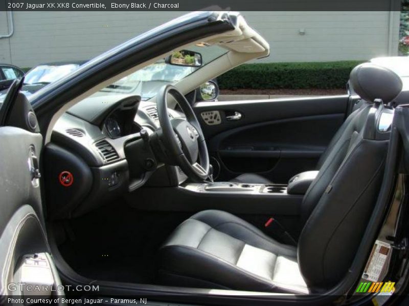 Ebony Black / Charcoal 2007 Jaguar XK XK8 Convertible