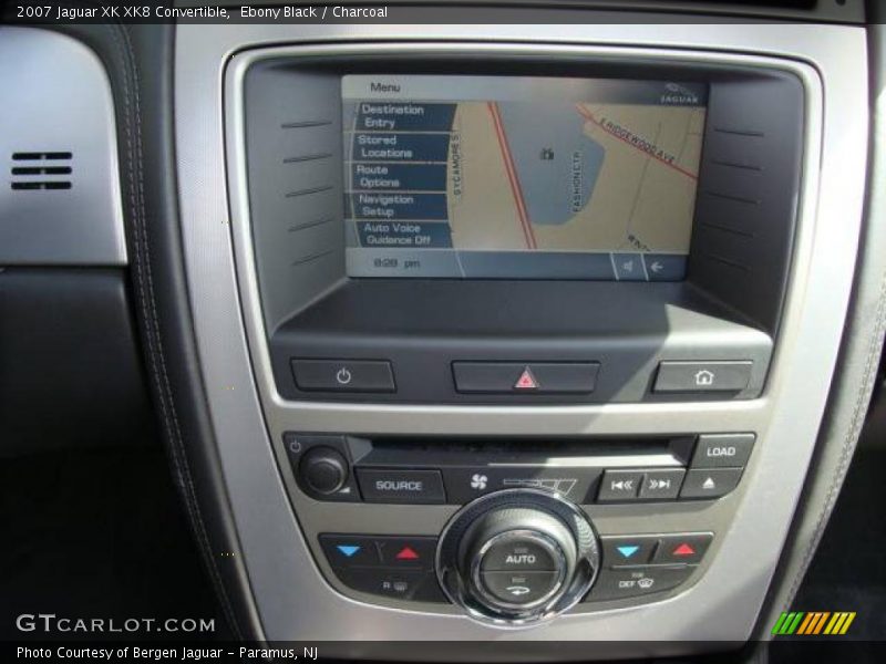 Ebony Black / Charcoal 2007 Jaguar XK XK8 Convertible