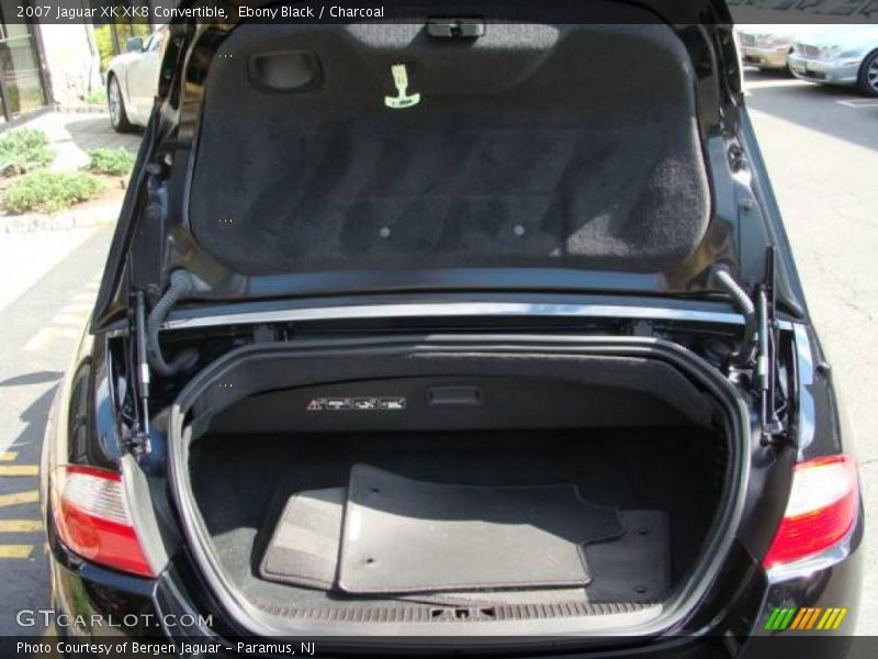 Ebony Black / Charcoal 2007 Jaguar XK XK8 Convertible