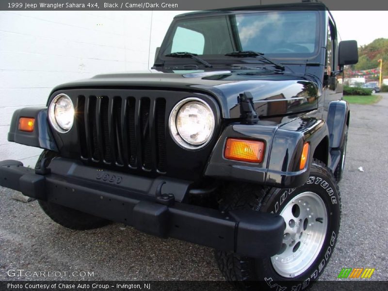 Black / Camel/Dark Green 1999 Jeep Wrangler Sahara 4x4