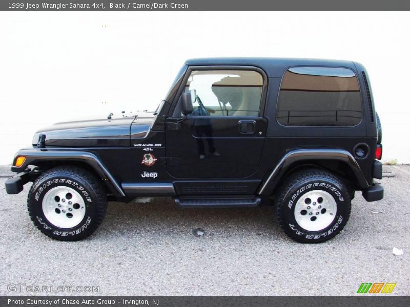 Black / Camel/Dark Green 1999 Jeep Wrangler Sahara 4x4