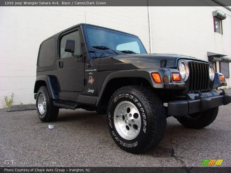 Black / Camel/Dark Green 1999 Jeep Wrangler Sahara 4x4