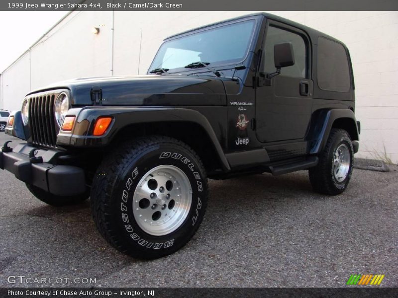 Black / Camel/Dark Green 1999 Jeep Wrangler Sahara 4x4