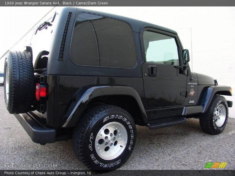 Black / Camel/Dark Green 1999 Jeep Wrangler Sahara 4x4