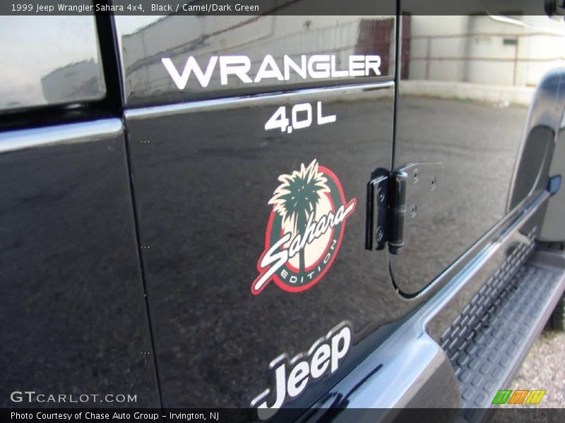 Black / Camel/Dark Green 1999 Jeep Wrangler Sahara 4x4