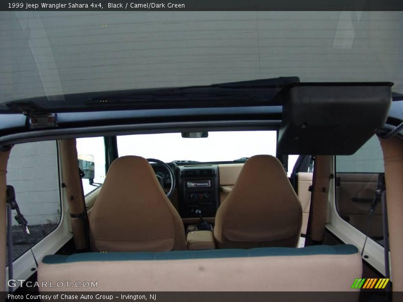 Black / Camel/Dark Green 1999 Jeep Wrangler Sahara 4x4