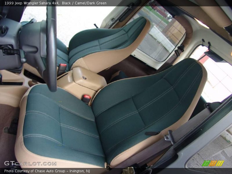Black / Camel/Dark Green 1999 Jeep Wrangler Sahara 4x4