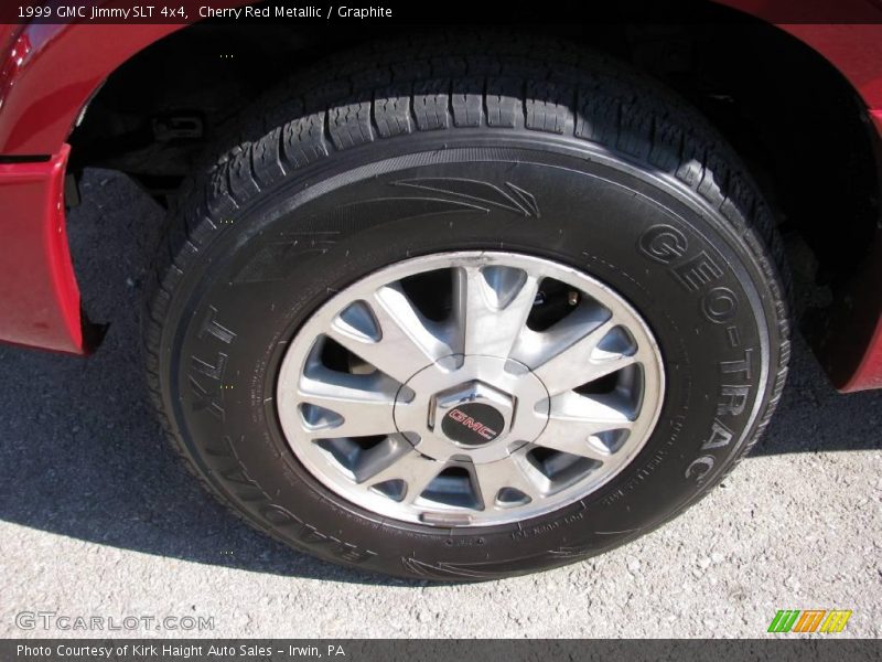 Cherry Red Metallic / Graphite 1999 GMC Jimmy SLT 4x4