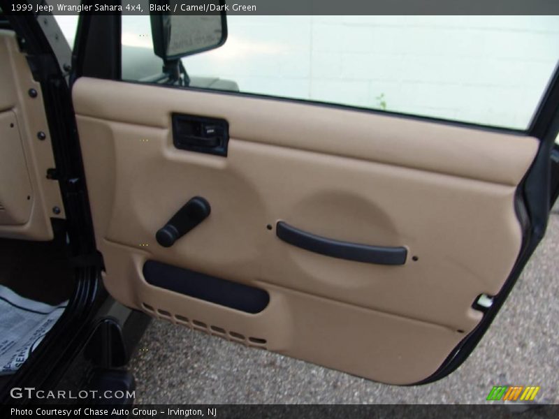 Black / Camel/Dark Green 1999 Jeep Wrangler Sahara 4x4