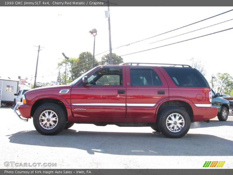 Cherry Red Metallic / Graphite 1999 GMC Jimmy SLT 4x4