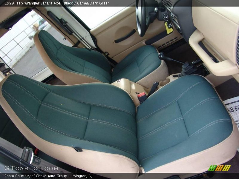 Black / Camel/Dark Green 1999 Jeep Wrangler Sahara 4x4