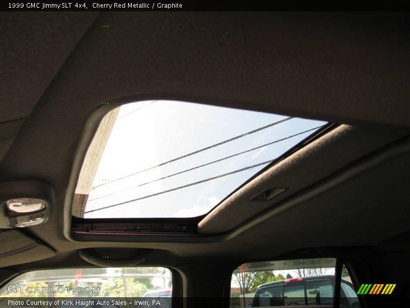 Cherry Red Metallic / Graphite 1999 GMC Jimmy SLT 4x4