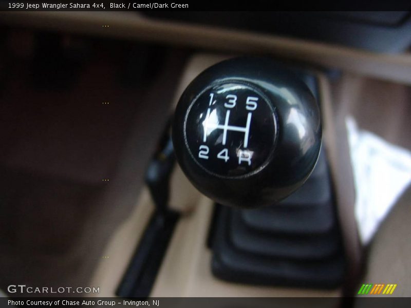 Black / Camel/Dark Green 1999 Jeep Wrangler Sahara 4x4