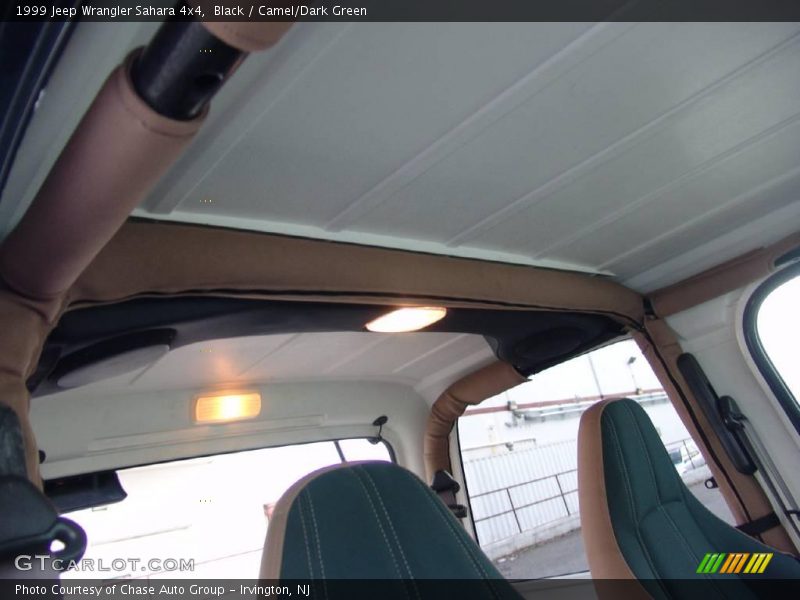 Black / Camel/Dark Green 1999 Jeep Wrangler Sahara 4x4
