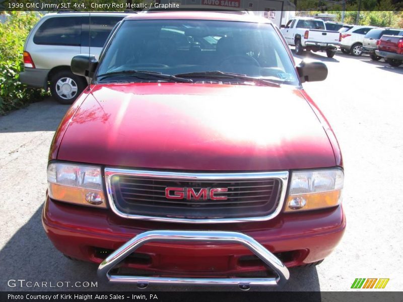 Cherry Red Metallic / Graphite 1999 GMC Jimmy SLT 4x4