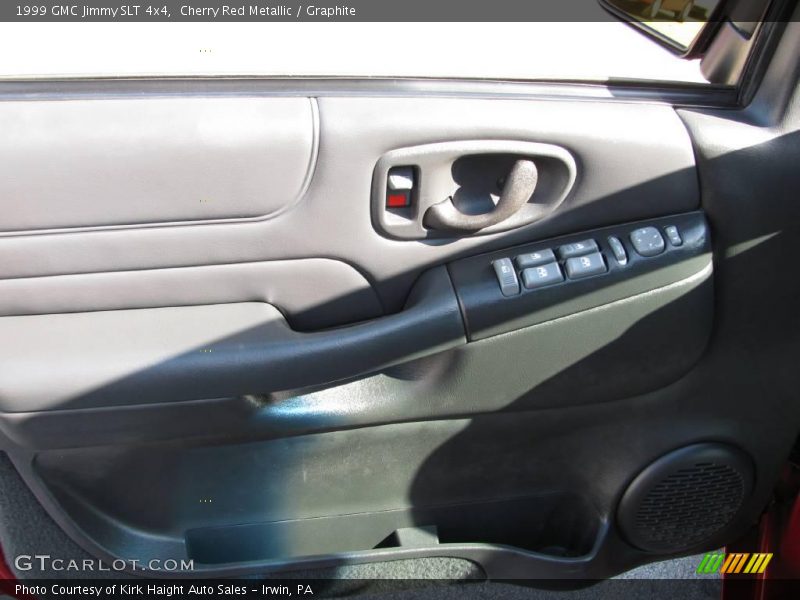 Cherry Red Metallic / Graphite 1999 GMC Jimmy SLT 4x4