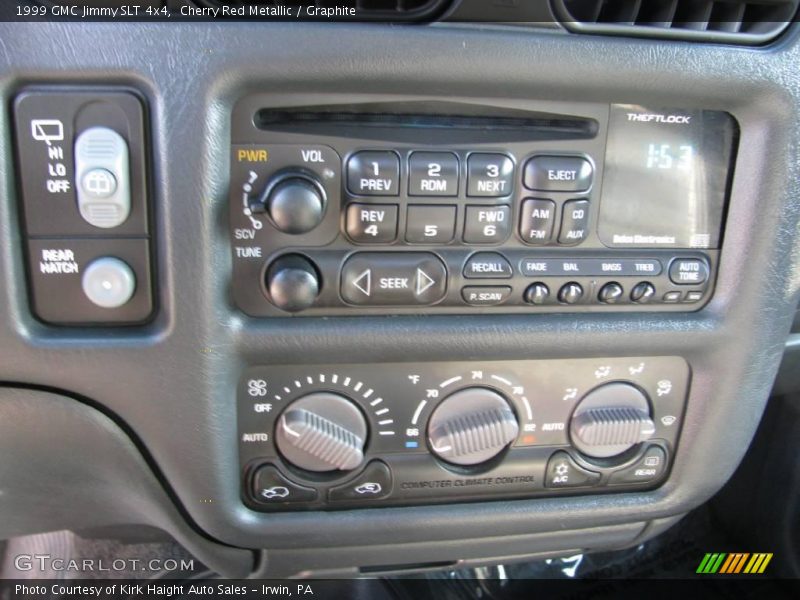 Cherry Red Metallic / Graphite 1999 GMC Jimmy SLT 4x4