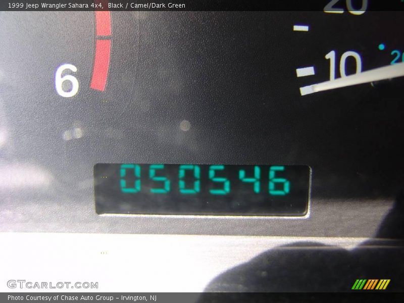 Black / Camel/Dark Green 1999 Jeep Wrangler Sahara 4x4