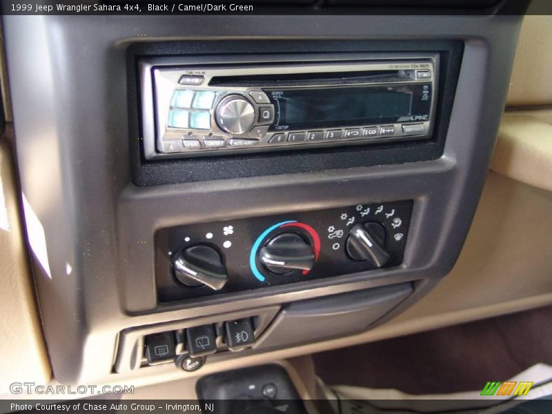 Black / Camel/Dark Green 1999 Jeep Wrangler Sahara 4x4