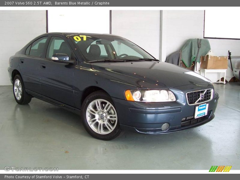 Barents Blue Metallic / Graphite 2007 Volvo S60 2.5T AWD