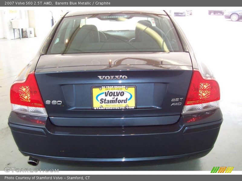 Barents Blue Metallic / Graphite 2007 Volvo S60 2.5T AWD