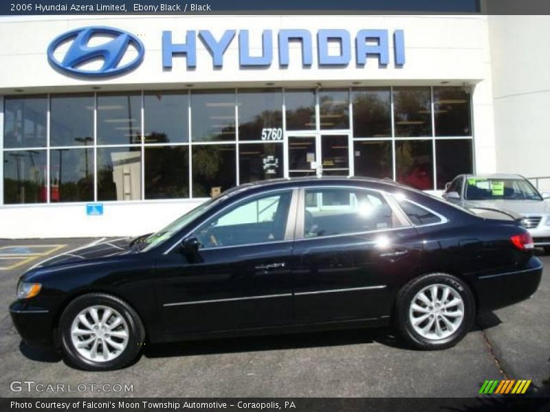Ebony Black / Black 2006 Hyundai Azera Limited