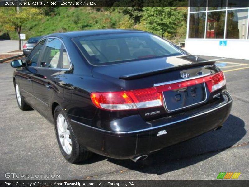 Ebony Black / Black 2006 Hyundai Azera Limited
