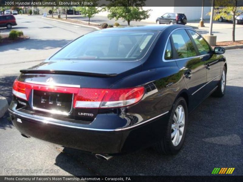 Ebony Black / Black 2006 Hyundai Azera Limited