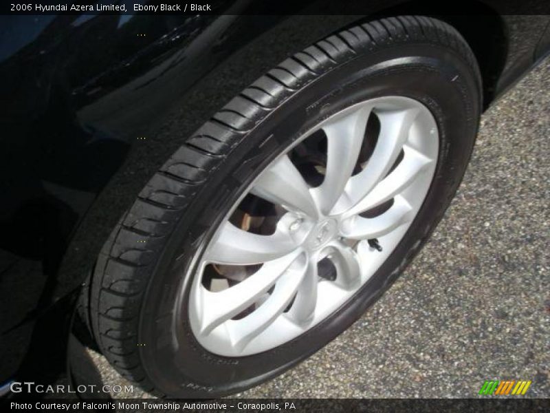 Ebony Black / Black 2006 Hyundai Azera Limited