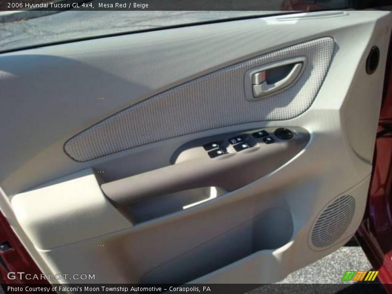 Mesa Red / Beige 2006 Hyundai Tucson GL 4x4