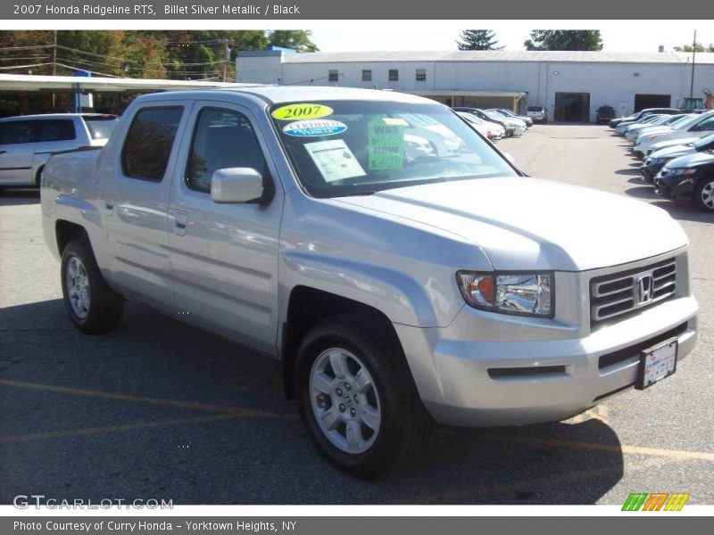 Billet Silver Metallic / Black 2007 Honda Ridgeline RTS