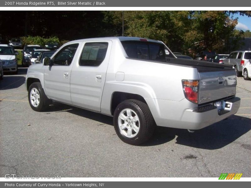 Billet Silver Metallic / Black 2007 Honda Ridgeline RTS