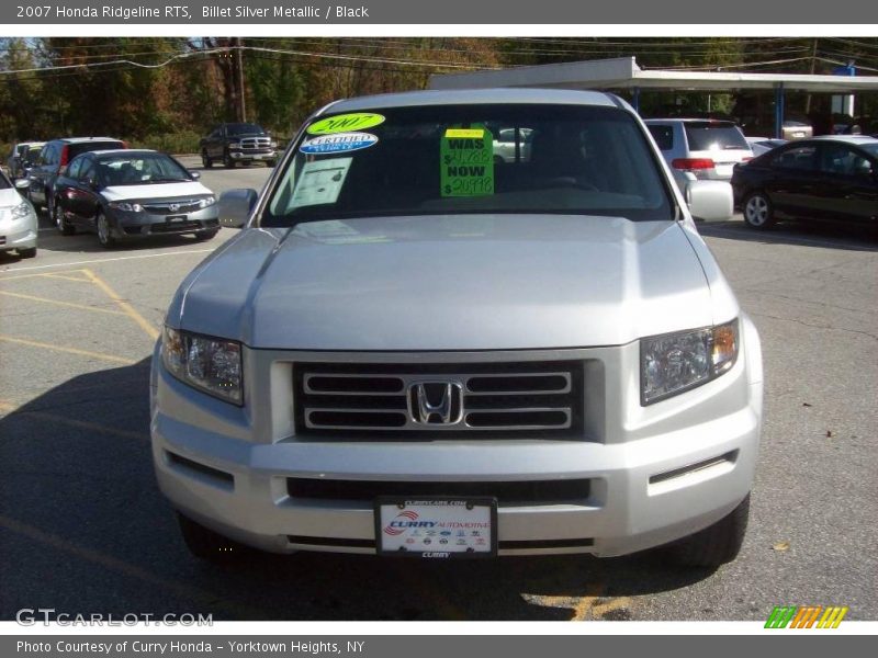 Billet Silver Metallic / Black 2007 Honda Ridgeline RTS