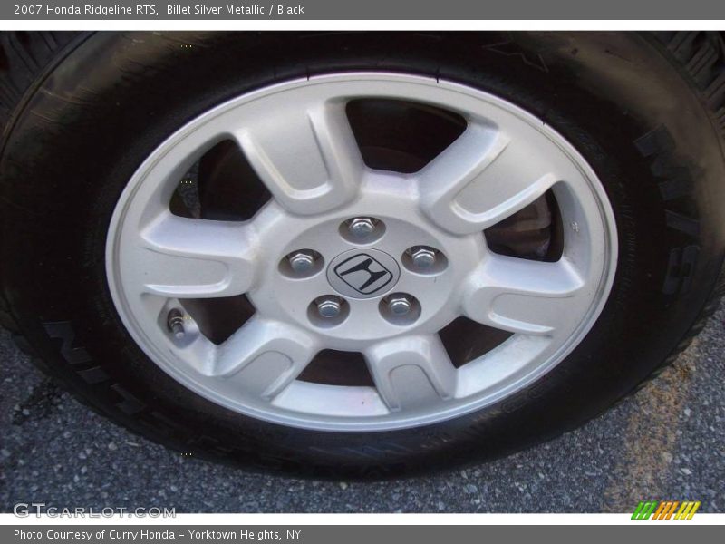 Billet Silver Metallic / Black 2007 Honda Ridgeline RTS