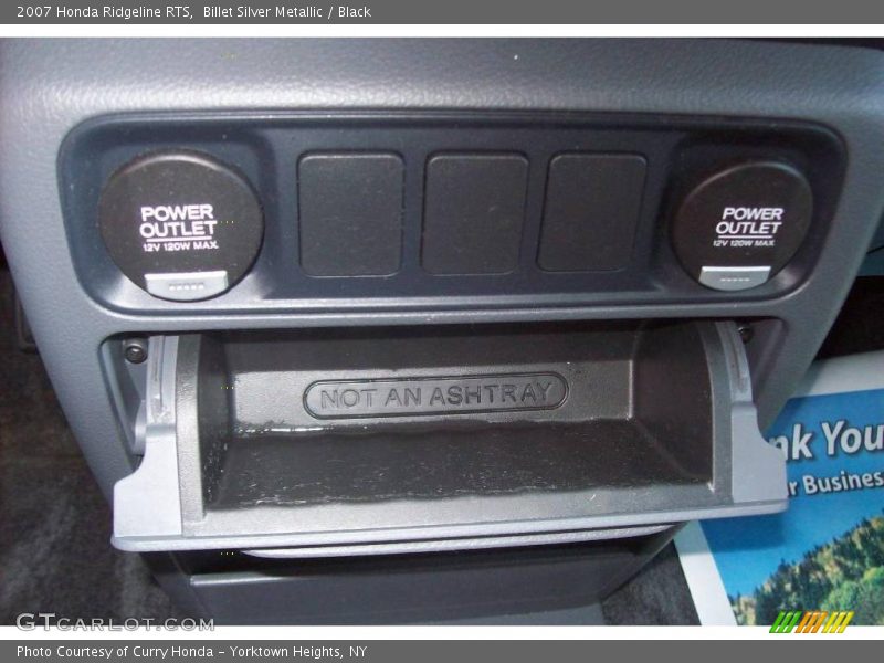 Billet Silver Metallic / Black 2007 Honda Ridgeline RTS