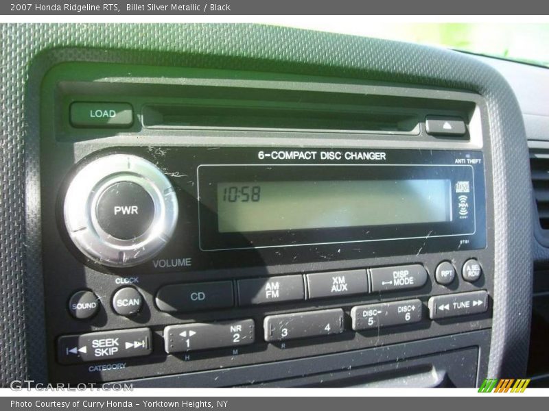 Billet Silver Metallic / Black 2007 Honda Ridgeline RTS